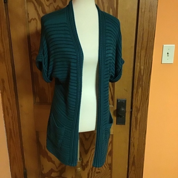 Silence & noise green cardi - Picture 5 of 9